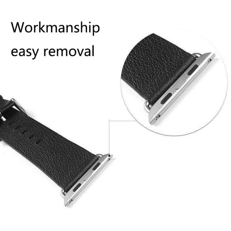 2 PCS for Apple Watch 42mm Metal Strap Connector Metal Buckle 2 PCS for Apple Watch 42mm Metal Strap Connector Metal Buckle